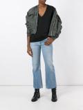 patch pocket bomber jacket