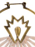 panelled earrings