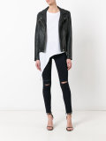 distressed skinny jeans 