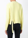 lace-up detail jumper