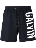 side logo swim shorts