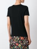 polka dot ruffle T-shirt