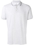 striped trim polo shirt 