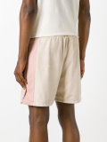 bicolour deck shorts