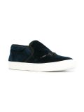 'Mercer' velvet slip-on sneaker