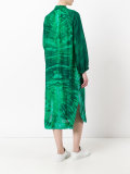 gradient shirt dress
