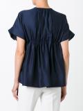 gathered waist T-shirt