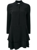 layered shirt dress
