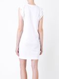smocked sleeve t-shirt dress