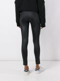 appliqué stripe leggings