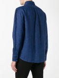 buttoned down collar shirt