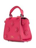 floral embellished mini tote