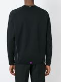 tonal side print sweatshirt