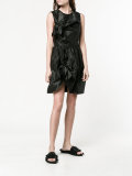 ruffle trimmed slides