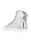 metallic hi-tops