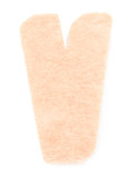 V logo sticker