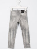 distressed jeans