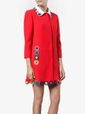 Mason flower-embellished coat