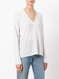 V-neck jumper