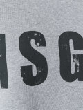 logo print cropped sweatshirt