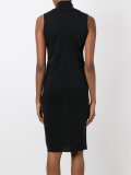 roll neck sleeveless dress 