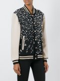 embellished bomber jacket