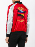 metallic bomber jacket