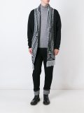 'Ross Silver' scarf cardigan