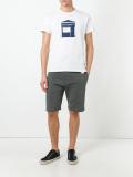 'café kitsuné' print T-shirt