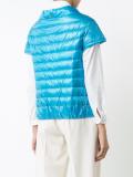 glossy quilted jacket