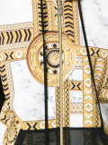 signature print bomber jacket