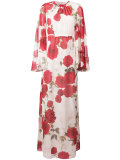 floral print gown 
