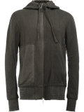 pocket front zip-up hoodie