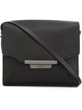 flap closure cross body bag