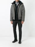 hooded padded jacket