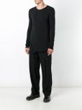 ribbed detail jumper 