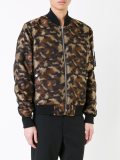 camouflage bomber jacket
