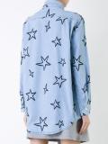 'Stars'刺绣衬衫