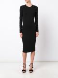long sleeve knit dress