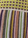striped wide leg trousers
