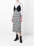 checked dress