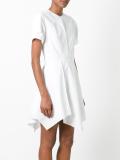 shortsleeved asymmetric dress