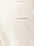 wide-legged cropped trousers