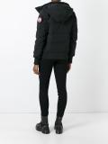 fur-trimmed hooded jacket