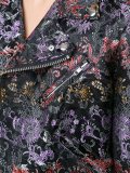 花卉图纹机车夹克