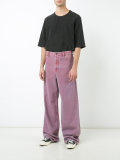 high waist cut-out back jeans