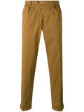 slim fit trousers