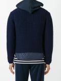 knitted hooded jacket 