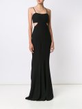cut out detail gown 