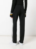 piped seam track pants